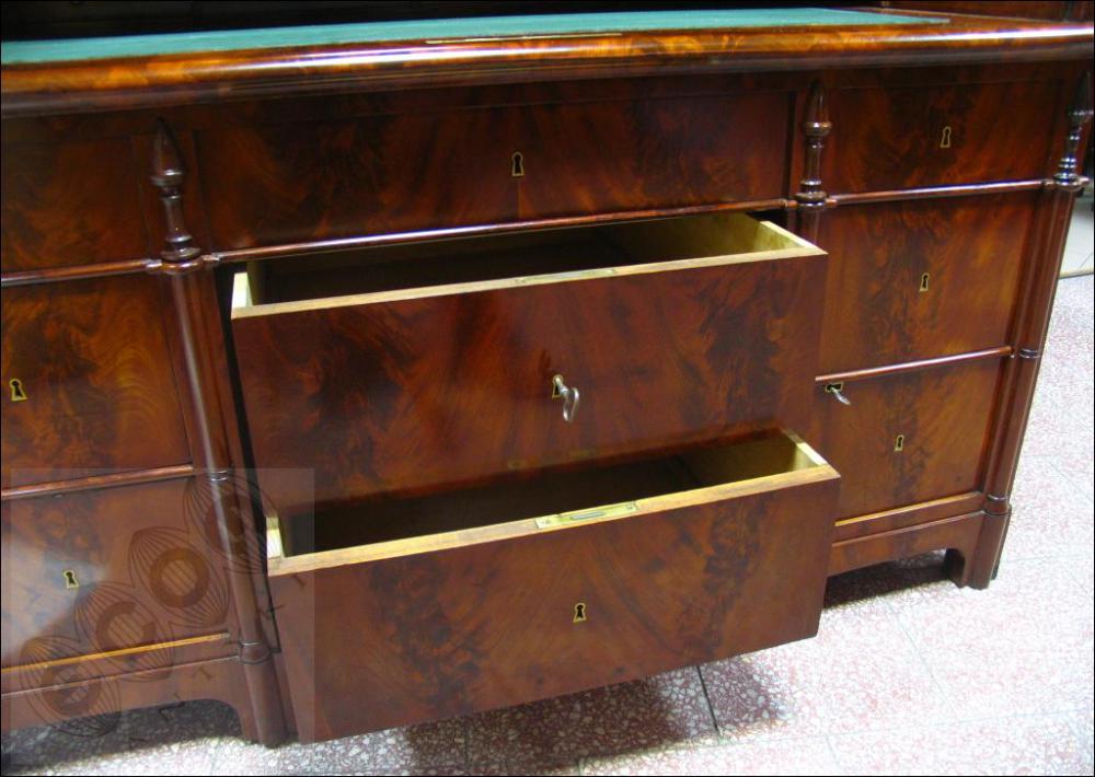 SEKRETERA -BIEDERMEIER - 1830-1850 - PO RENOWACJI - 39
