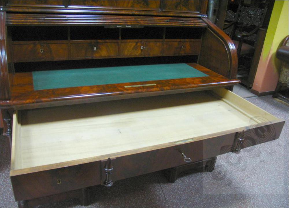 SEKRETERA -BIEDERMEIER - 1830-1850 - PO RENOWACJI - 40