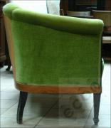 KOMPLET WYPOCZYNKOWY SOFA + FOTEL - SECESJA - zdjęcie 4