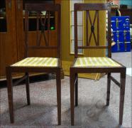 2 KRZESŁA - SECESJA - zdjęcie 1