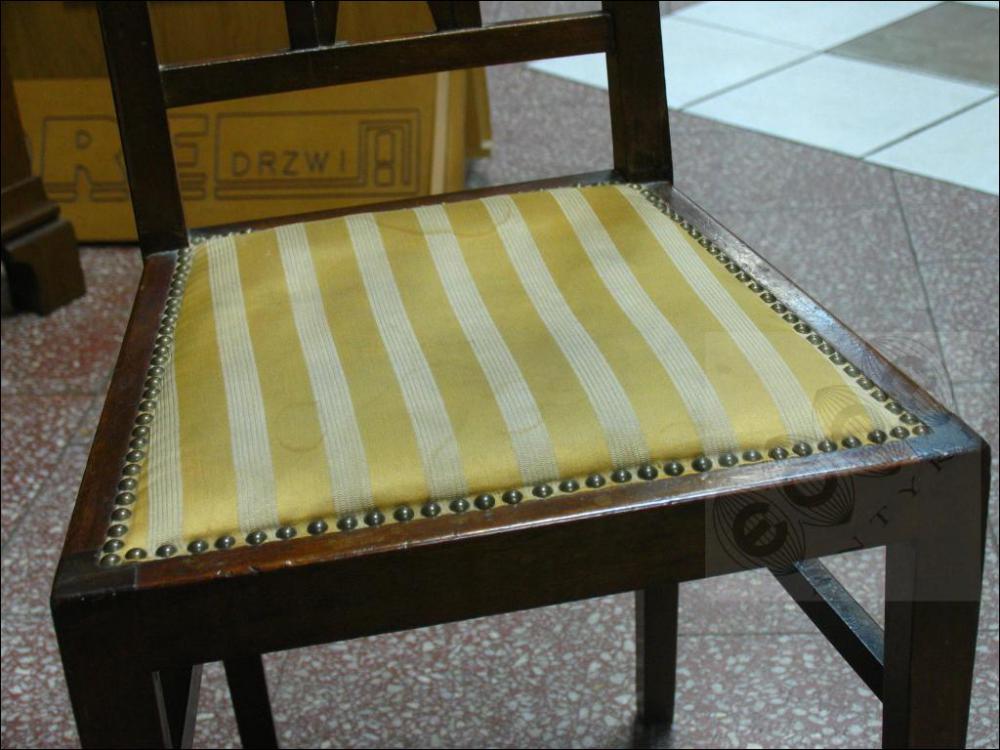 2 KRZESŁA - SECESJA - 4