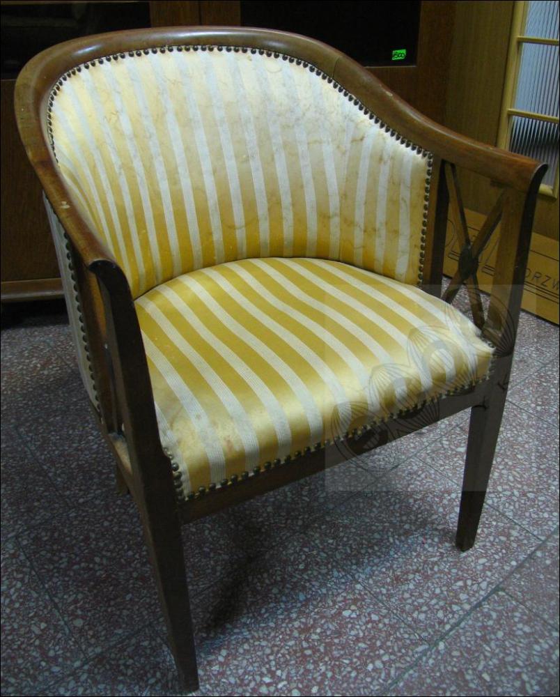 FOTEL DO BIURKA - SECESJA - 3 FOTEL DO BIURKA - SECESJA - 3