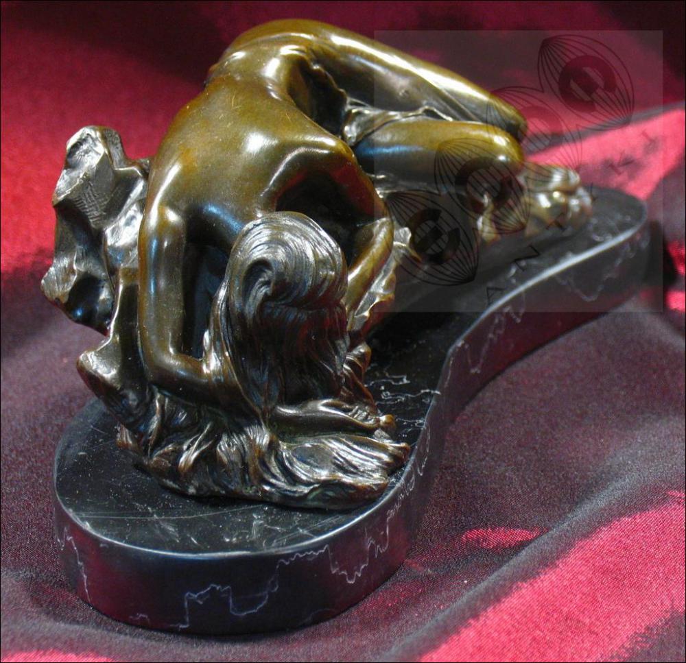 ŚPIĄCA 'NIMFA' - BRĄZ (k) - 1