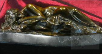 ŚPIĄCA 'NIMFA' - BRĄZ (k) - zdjęcie 5