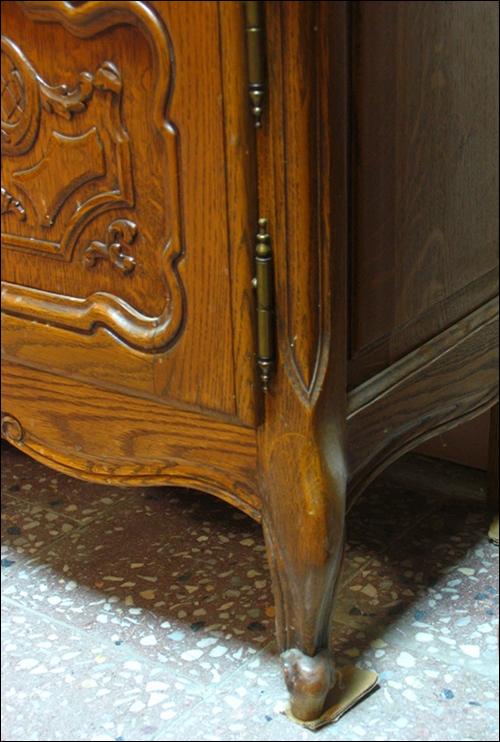 WITRYNA DĘBOWA TRÓJSTRONNIE PRZESZKLONA - 6