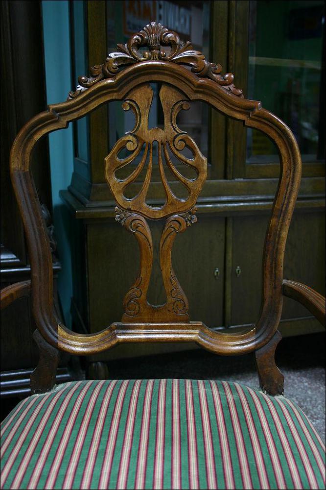 KOMPLET DWÓCH FOTELI / KRZESEŁ Z PODŁOKIETNIKAMI - 7