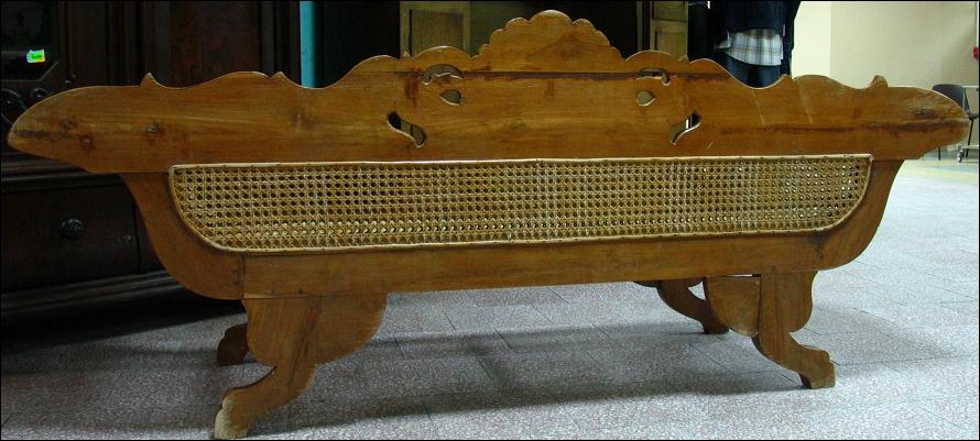SOFA BIEDERMEIER Z RATANEM - 10