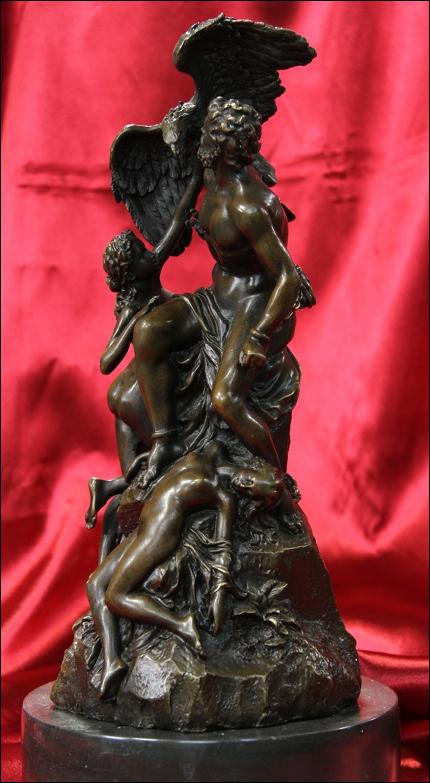 PROMETEUSZ  - FIGURKA Z BRĄZU (k) - 2