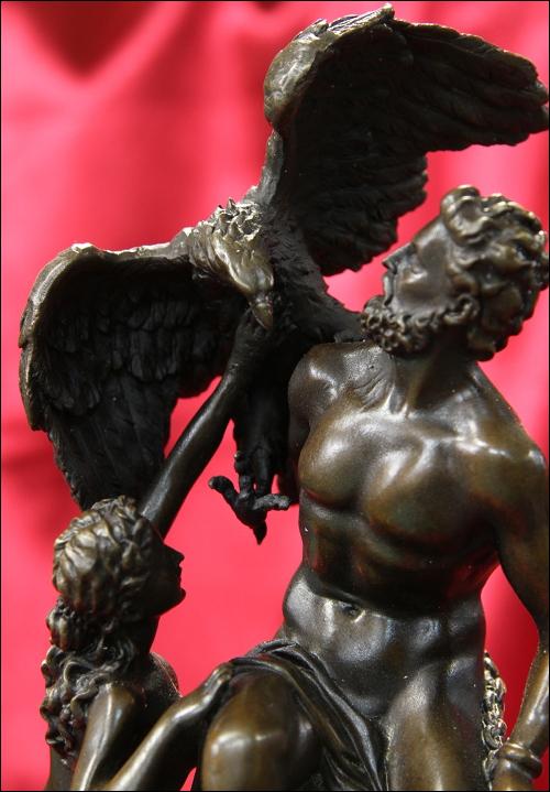PROMETEUSZ  - FIGURKA Z BRĄZU (k) - 6