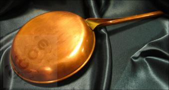 MIEDZIANA PATELNIA (k) - zdjęcie 2