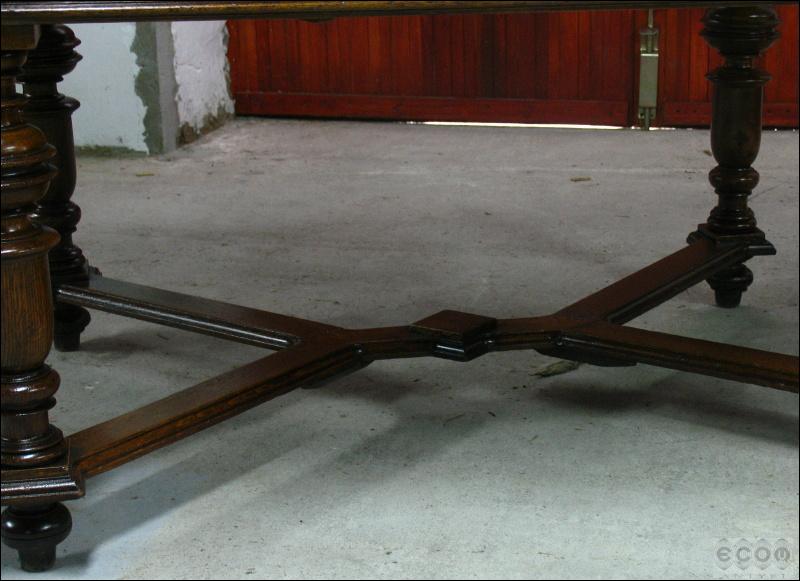 DĘBOWY STÓŁ EKLEKTYCZNY - PO RENOWACJI (kg) - 8