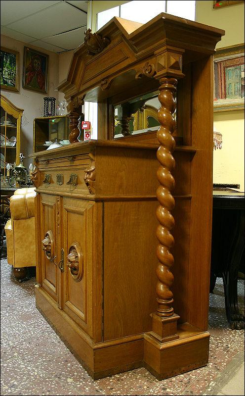 DĘBOWA KOMODA / BUFET W STYLU GDAŃSKIM - 2