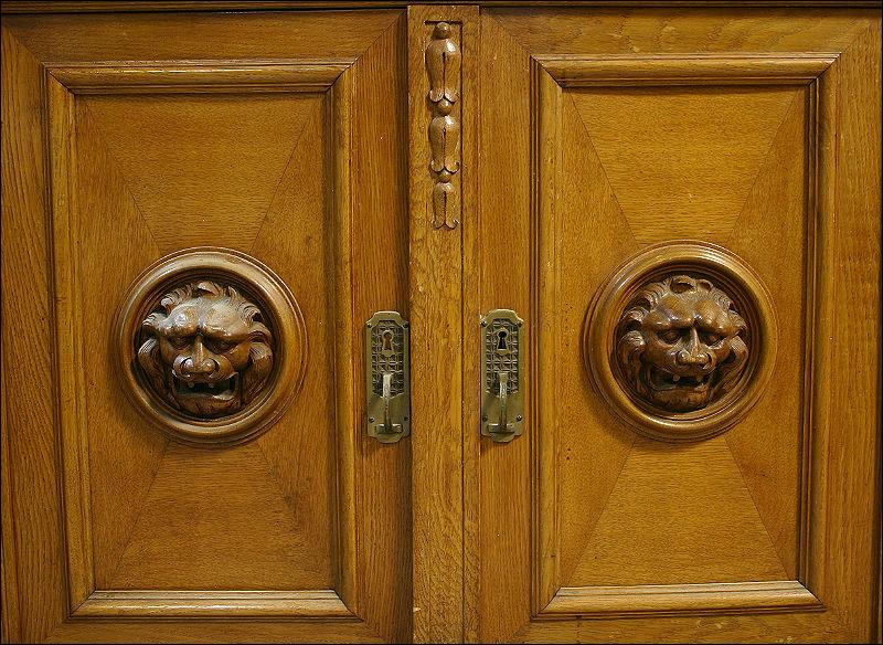 DĘBOWA KOMODA / BUFET W STYLU GDAŃSKIM - 8