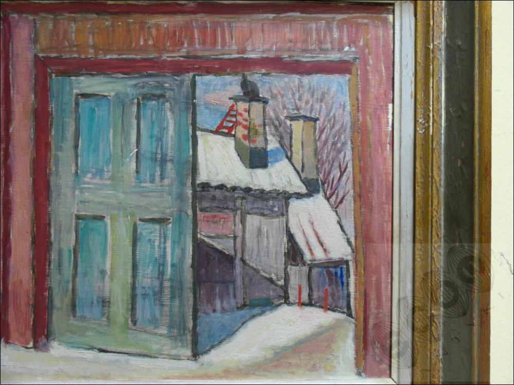 OBRAZ 'ZA DRZWIAMI' - 1