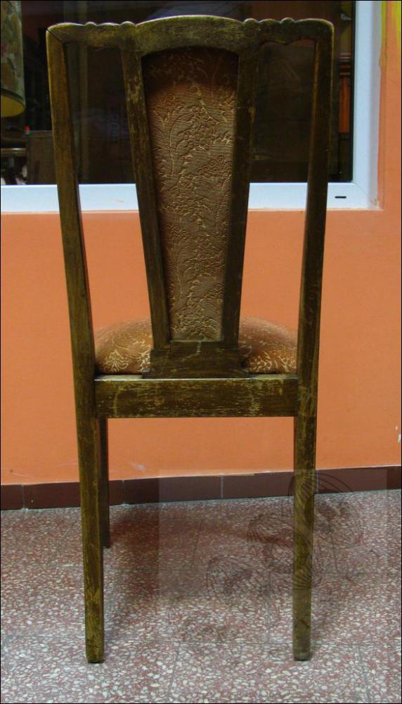 SZEŚĆ SECESYJNYCH KRZESEŁ - 6