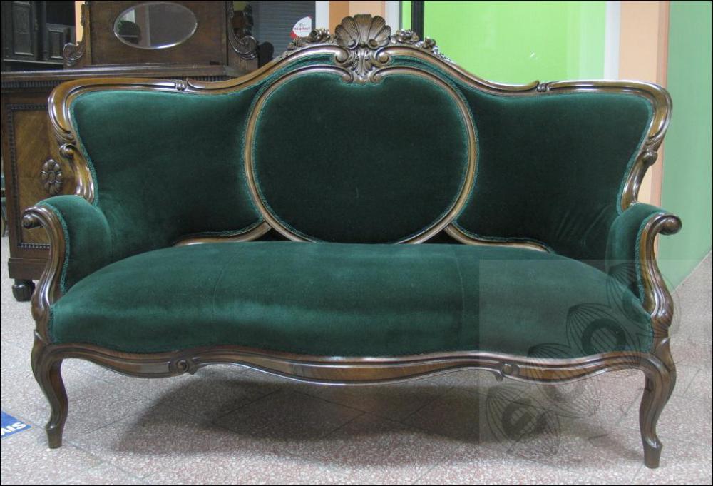 SOFA - 'ŚLICZNOTKA Z SALONÓW LUDWIKA' - PO RENOWACJI - 1