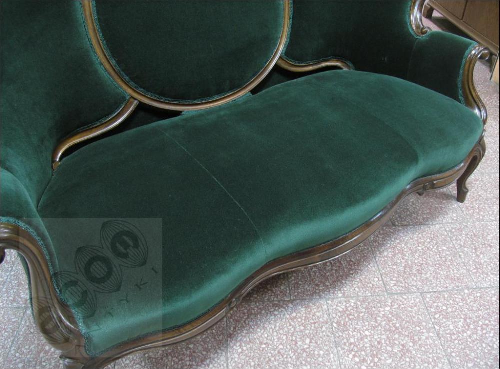 SOFA - 'ŚLICZNOTKA Z SALONÓW LUDWIKA' - PO RENOWACJI - 16