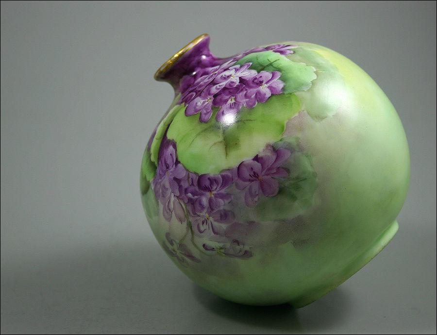 RĘCZNIE MALOWANY WAZON ROSENTHAL (k) - 2