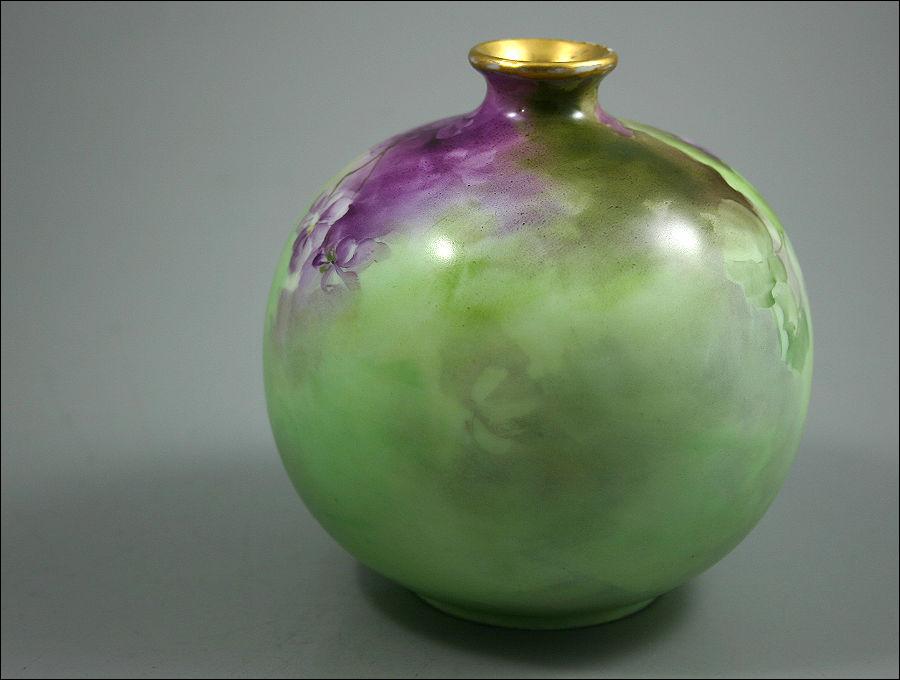 RĘCZNIE MALOWANY WAZON ROSENTHAL (k) - 4