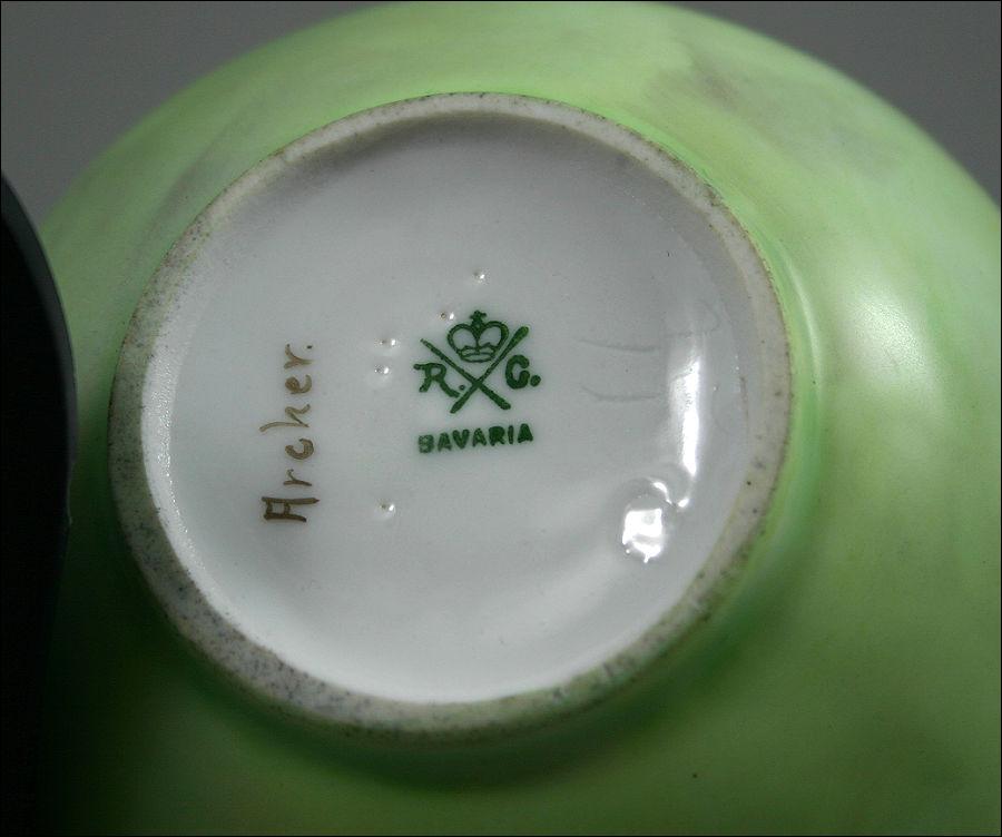 RĘCZNIE MALOWANY WAZON ROSENTHAL (k) - 5