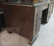 DĘBOWE BIURKO ART DECO PO RENOWACJI - zdjęcie 2 DĘBOWE BIURKO ART DECO PO RENOWACJI - zdjęcie 2