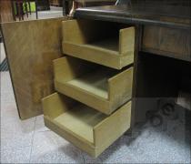 DĘBOWE BIURKO ART DECO PO RENOWACJI - zdjęcie 5 DĘBOWE BIURKO ART DECO PO RENOWACJI - zdjęcie 5