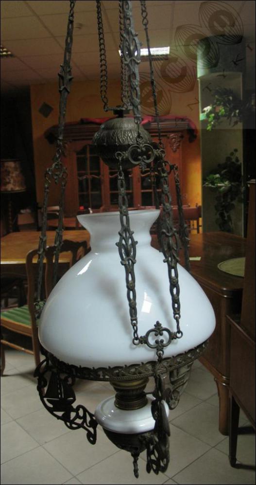 LAMPA NAFTOWA Z OKRESU MIĘDZYWOJENNEGO - 1