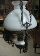 LAMPA NAFTOWA Z OKRESU MIĘDZYWOJENNEGO - zdjęcie 4