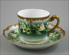 FILIŻANKA DO MOKKI - LIMOGES - zdjęcie 1