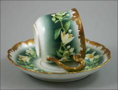 FILIŻANKA DO MOKKI - LIMOGES - zdjęcie 2