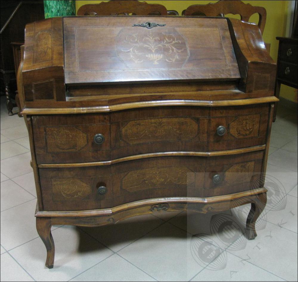 NIEWIELKI SEKRETARZYK BIEDERMEIER STYLIZOWANY (k) - 1