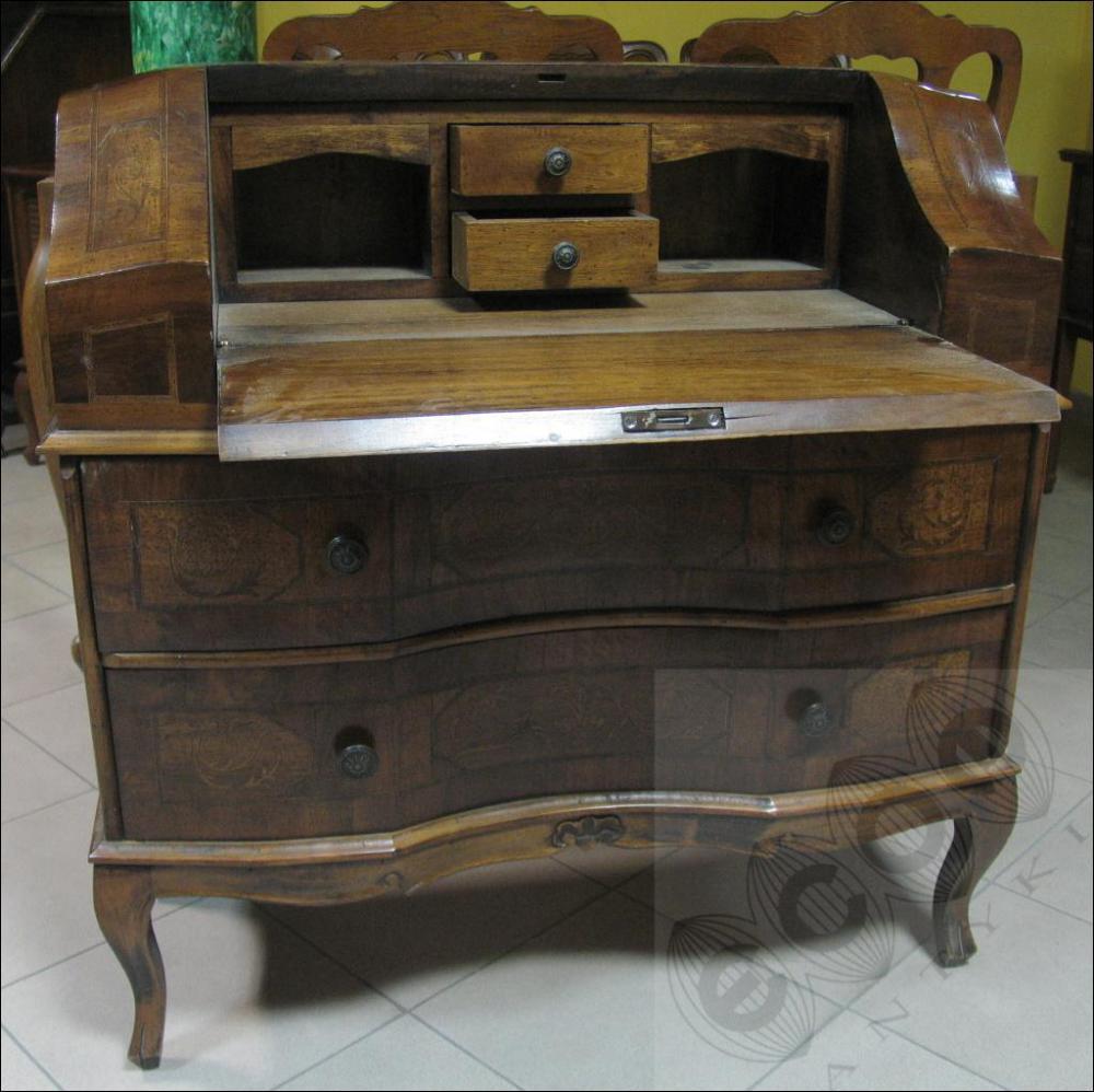 NIEWIELKI SEKRETARZYK BIEDERMEIER STYLIZOWANY (k) - 2