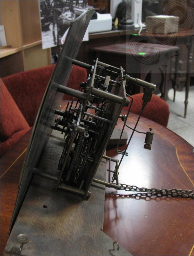 STOJĄCY ZEGAR SECESYJNY PO RENOWACJI - 7