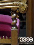 FOTEL DĘBOWY z początku XX wieku - zdjęcie 5 FOTEL DĘBOWY z początku XX wieku - zdjęcie 5