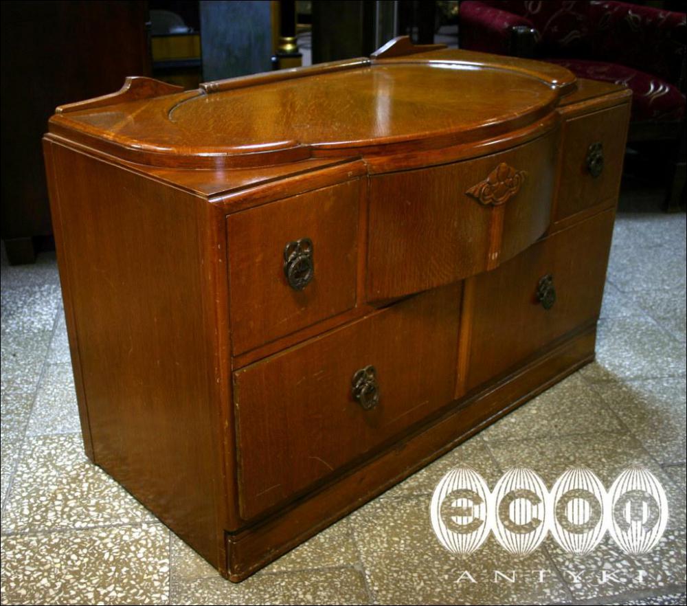DĘBOWA KOMODA POD TELEWIZOR - 3