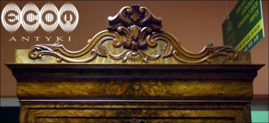 CUDOWNA , ORZECHOWA SZAFA Z POŁOWY XIX W. - zdjęcie 3 CUDOWNA , ORZECHOWA SZAFA Z POŁOWY XIX W. - zdjęcie 3