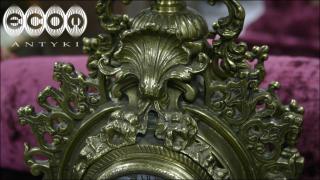 MASYWNY ZEGAR Z KANDELABRAMI - zdjęcie 6 MASYWNY ZEGAR Z KANDELABRAMI - zdjęcie 6