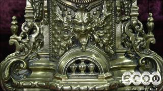 MASYWNY ZEGAR Z KANDELABRAMI - zdjęcie 9 MASYWNY ZEGAR Z KANDELABRAMI - zdjęcie 9