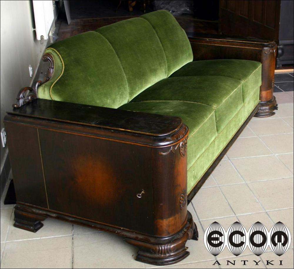 KOMPLET WYPOCZYNKOWY  ART DECO - 4