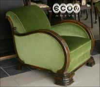 KOMPLET WYPOCZYNKOWY  ART DECO - zdjęcie 9