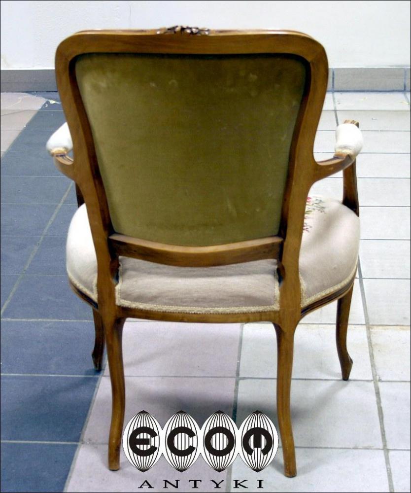 GOBELINOWY FOTEL W STYLU BAROKOWYM - 2