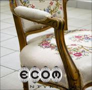 GOBELINOWY FOTEL W STYLU BAROKOWYM - zdjęcie 5