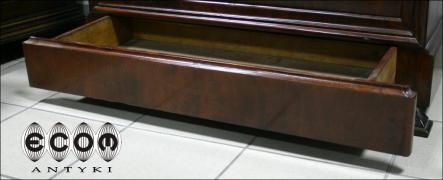 MAHONIOWA WITRYNA, BIBLIOTEKA BIEDERMEIER PO RENOWACJI - zdjęcie 8