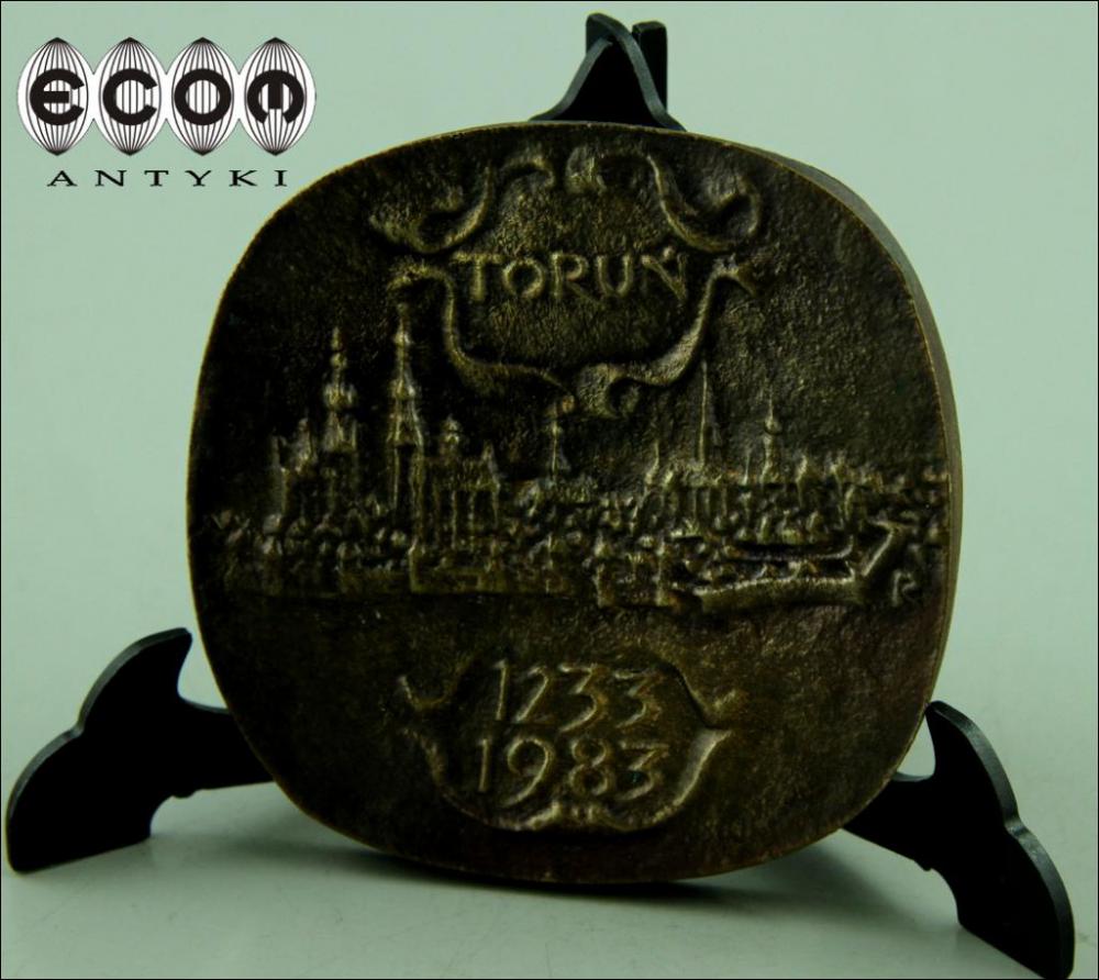 MEDAL Z BRĄZU - 750 LAT TORUNIA - 4