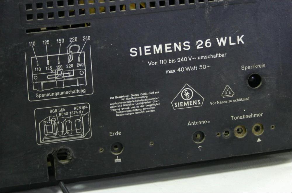PRZEDWOJENNE RADIO SIEMENS - 1932-1934 - 5