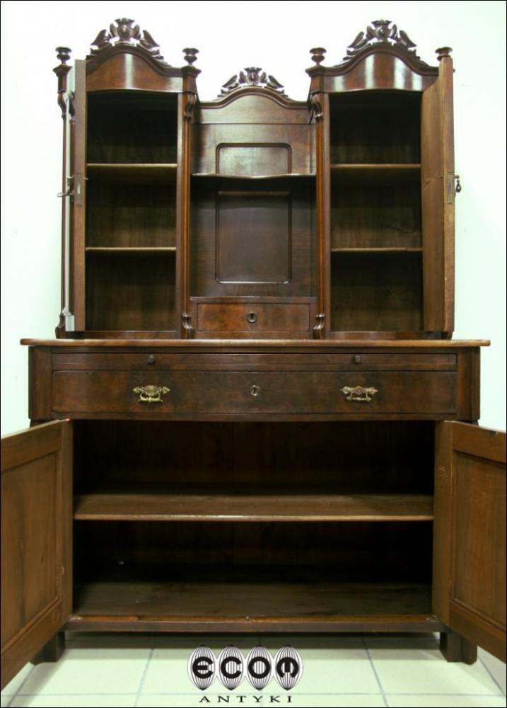 ORZECHOWY, LUDWIKOWSKI KREDENS II POŁOWA XIX W. - 1