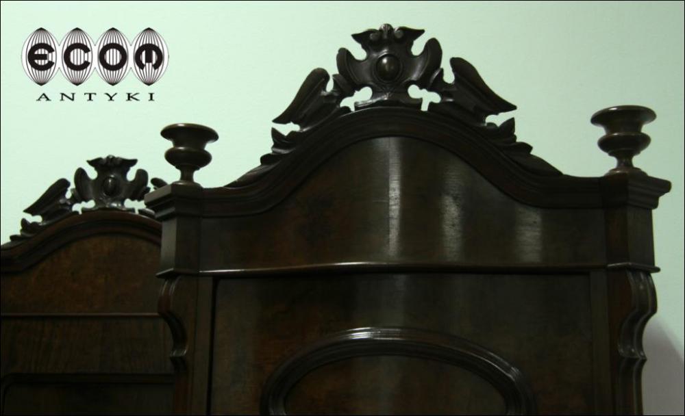 ORZECHOWY, LUDWIKOWSKI KREDENS II POŁOWA XIX W. - 6