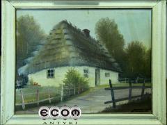 SKANSEN -  ZB. PASZKOWSKI - OLEJ NA PŁÓTNIE - zdjęcie 1