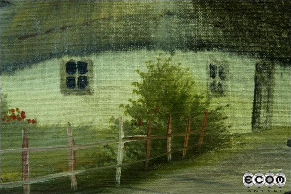 SKANSEN -  ZB. PASZKOWSKI - OLEJ NA PŁÓTNIE - 2