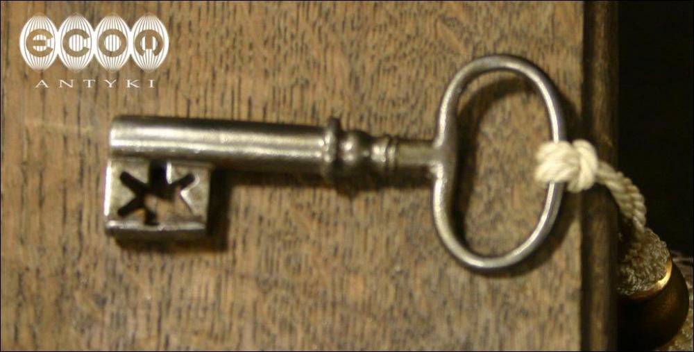 DĘBOWY BAROKOWY KUFER Z I POŁOWY XVIII WIEKU - 14